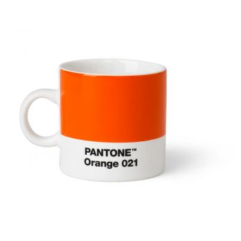 Cană din ceramică 120 ml Espresso Orange 021 – Pantone