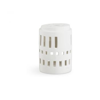 Sfeșnic din ceramică Kähler Design Urbania Lighthouse Little Tower, alb