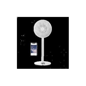 Ventilator Smart Duux Whisper Flex, 26 viteze, oscilatie verticala si orizontala, WiFi, Telecomanda, Timer