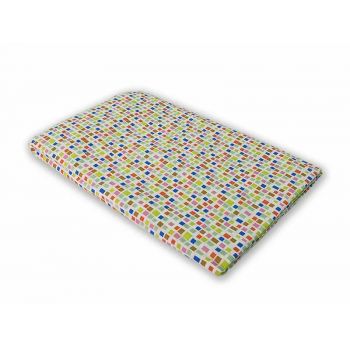 Set cearceafuri Mozaic KidsDecor cu elastic din bumbac 60 x 107 cm