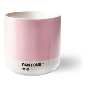 Cană roz din ceramică 175 ml Cortado Light Pink 182 – Pantone