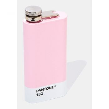 Sticlă de buzunar din oțel inoxidabil 150 ml Light Pink 182 – Pantone