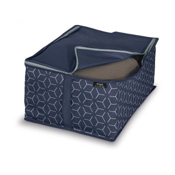 Cutie pentru depozitare Domopak Metrik, 55 x 45 cm, albastru închis