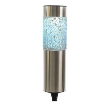 Lampa solara Stake, Lumineo, 6x22 cm, albastru