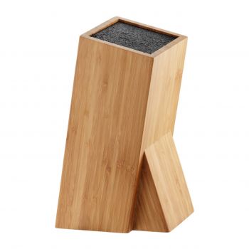 Suport pentru cutite din lemn de bambus, Lord, Ambition, 10x10x26 cm