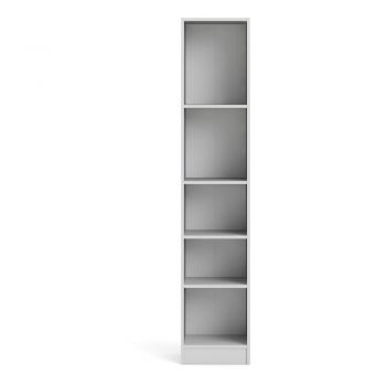 Bibliotecă Tvilum Basic, 41x203 cm, alb