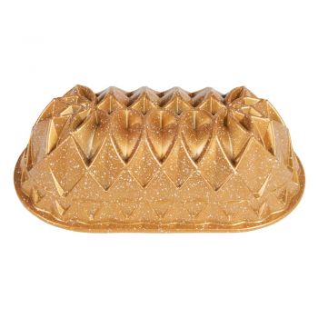 Formă de copt din aluminiu turnat Bonami Selection Majestice, auriu