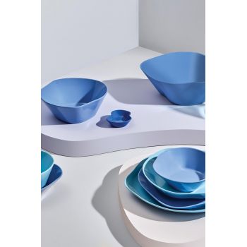 Set 2 boluri Kutahya Porselen, SKL02KKS0012, Ø17 cm, portelan, albastru