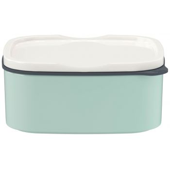 Bol cu capac like. by Villeroy & Boch To Go & ToStay Lunch Box S Mineral 13x10cm h6cm