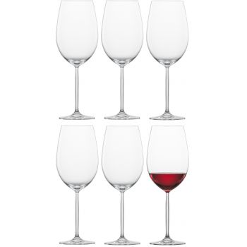 Set 6 pahare vin rosu Schott Zwiesel Diva Bordeaux cristal Tritan 800ml