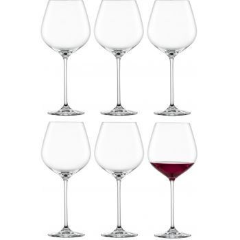 Set 6 pahare vin rosu Schott Zwiesel Fortissimo Burgundy cristal Tritan 740ml