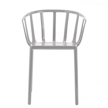 Set 2 scaune Kartell Venice design Philippe Starck gri