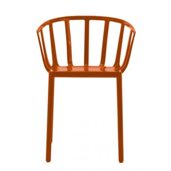 Set 2 scaune Kartell Venice design Philippe Starck ruginiu