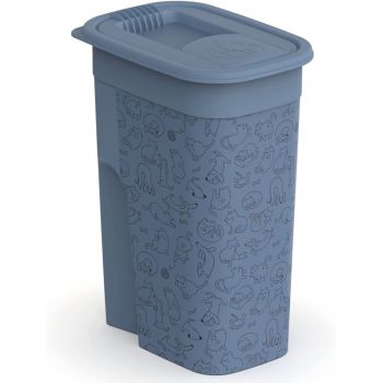 Container hrana animale companie plastic albastru Rotho Flo Pet 4.1 L