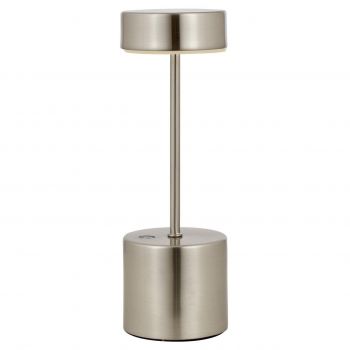 Lampa de masa, ML-64003-N, Avonni, 9 x 28 cm, LED, 30W, argintiu