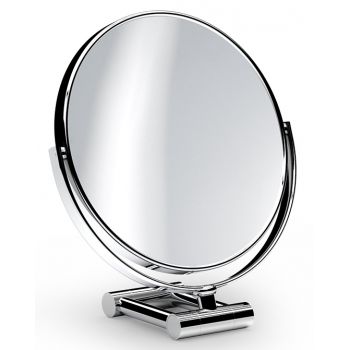 Oglinda cosmetica rotunda Decor Walther x5 17cm crom