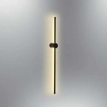 Aplica de perete, L1174 - Black, Lightric, 91 x 6 x 10 cm, LED, 18W, negru