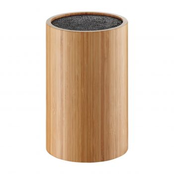 Suport pentru cutite din lemn de bambus, Lord, Ambition, 13x13x21 cm