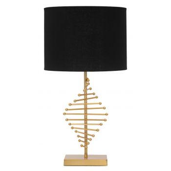 Lampa de masa, Sticky, Mauro Ferretti, 1 x E27, 40W, negru/auriu