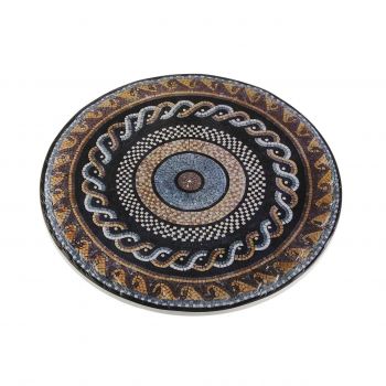 Suport pentru vase fierbinti Mosaic Circular v4, Versa, 20 cm, ceramica