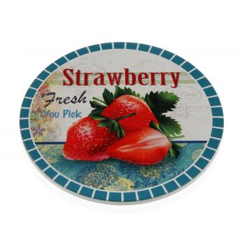 Suport pentru vase fierbinti Strawberry, Versa, 20 cm, ceramica