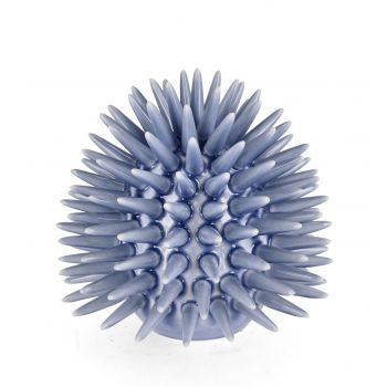 Decoratiune Abyss Sea Urchin, Bizzotto, Ø 20 x 18.5 cm, portelan, albastru deschis