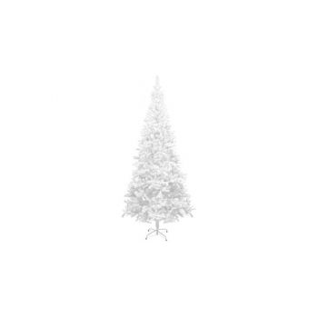 Brad de Crăciun 240 cm, alb, artificial