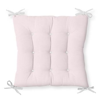 Pernă pentru scaun cu amestec de bumbac Minimalist Cushion Covers Fluffy, 40 x 40 cm