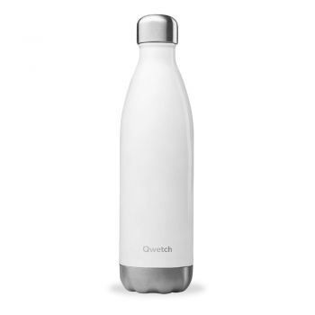 Sticlă albă de călătorie din oțel inoxidabil 750 ml Originals - Qwetch