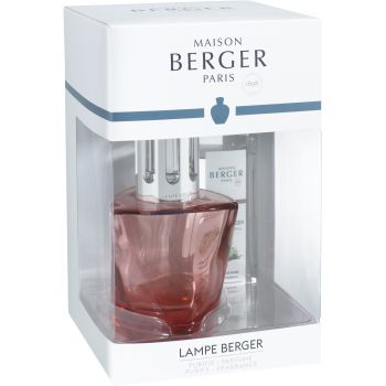 Set Maison Berger lampa catalitica Terra Rouge cu parfum Angelique Noire