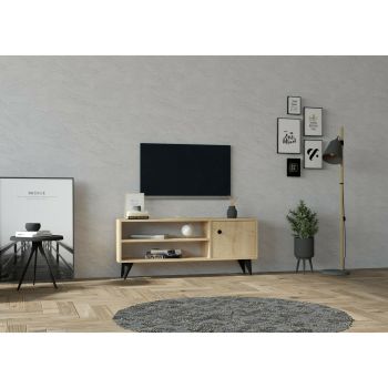 Comoda TV Jena, 120x29x50 cm - Stejar