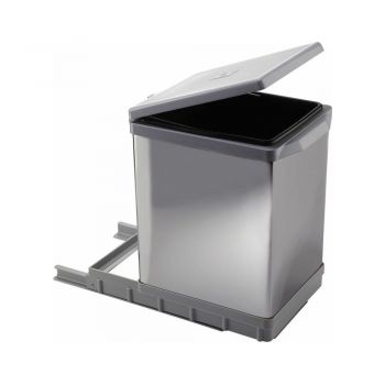 Coș de gunoi metalic pentru deșeuri sortate/încorporat 17 l Tower - Elletipi