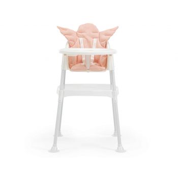 Scaun de masa pentru bebelusi, Angel, Plastic, Roz