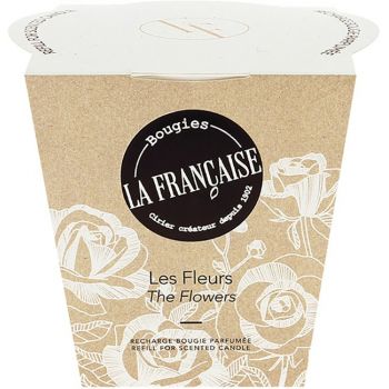 Rezerva lumanare parfumata La Francaise Naturelles Les Fleurs 200g