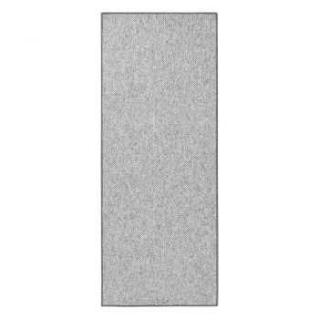 Covor tip traversă gri 80x200 cm Wolly – BT Carpet
