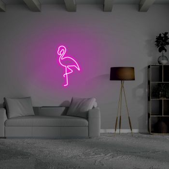 Aplica de Perete Neon Flamingo