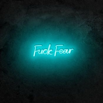 Aplica de Perete Neon Fuck Fear