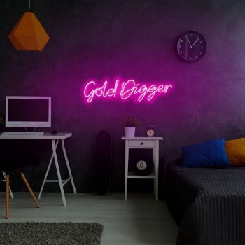 Aplica de Perete Neon Gold Digger