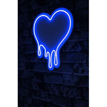 Lampa Neon Melting Heart
