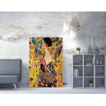 Tablou Canvas Geisha, Multicolor, 100 x 70 cm