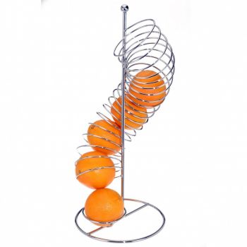Suport pentru fructe spirală din fier 20x47 cm