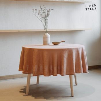 Față de masă din in ø 150 cm – Linen Tales
