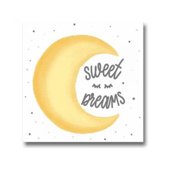Tablou pentru copii 45x45 cm Sweet Dreams – Wallity