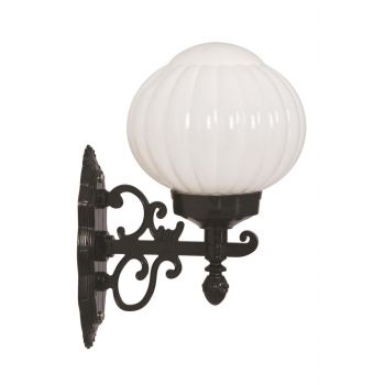 Lampă de perete de exterior BAP 567 Outdoor Wall Lamp, Negru, 28x40x23 cm