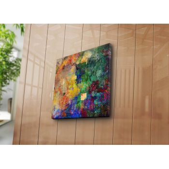 Tablou decorativ, 4545K-91, Canvas, Dimensiune: 45 x 45 cm, Multicolor