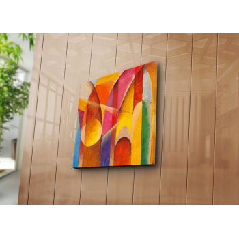 Tablou decorativ, 4545K-94, Canvas, Dimensiune: 45 x 45 cm, Multicolor