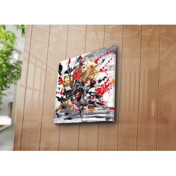 Tablou decorativ, 4545K-98, Canvas, Dimensiune: 45 x 45 cm, Multicolor