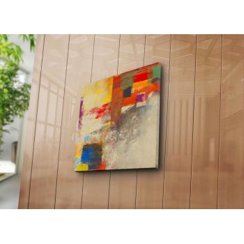 Tablou decorativ, 4545K-99, Canvas, Dimensiune: 45 x 45 cm, Multicolor