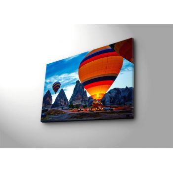 Tablou decorativ, 4570KC-11, Canvas, Dimensiune: 45 x 70 cm, Multicolor