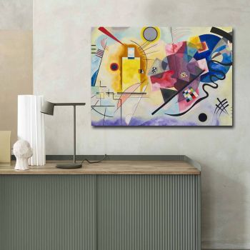 Tablou decorativ, 70100FAMOUSART-036, Canvas, 70 x 100 cm, Multicolor
